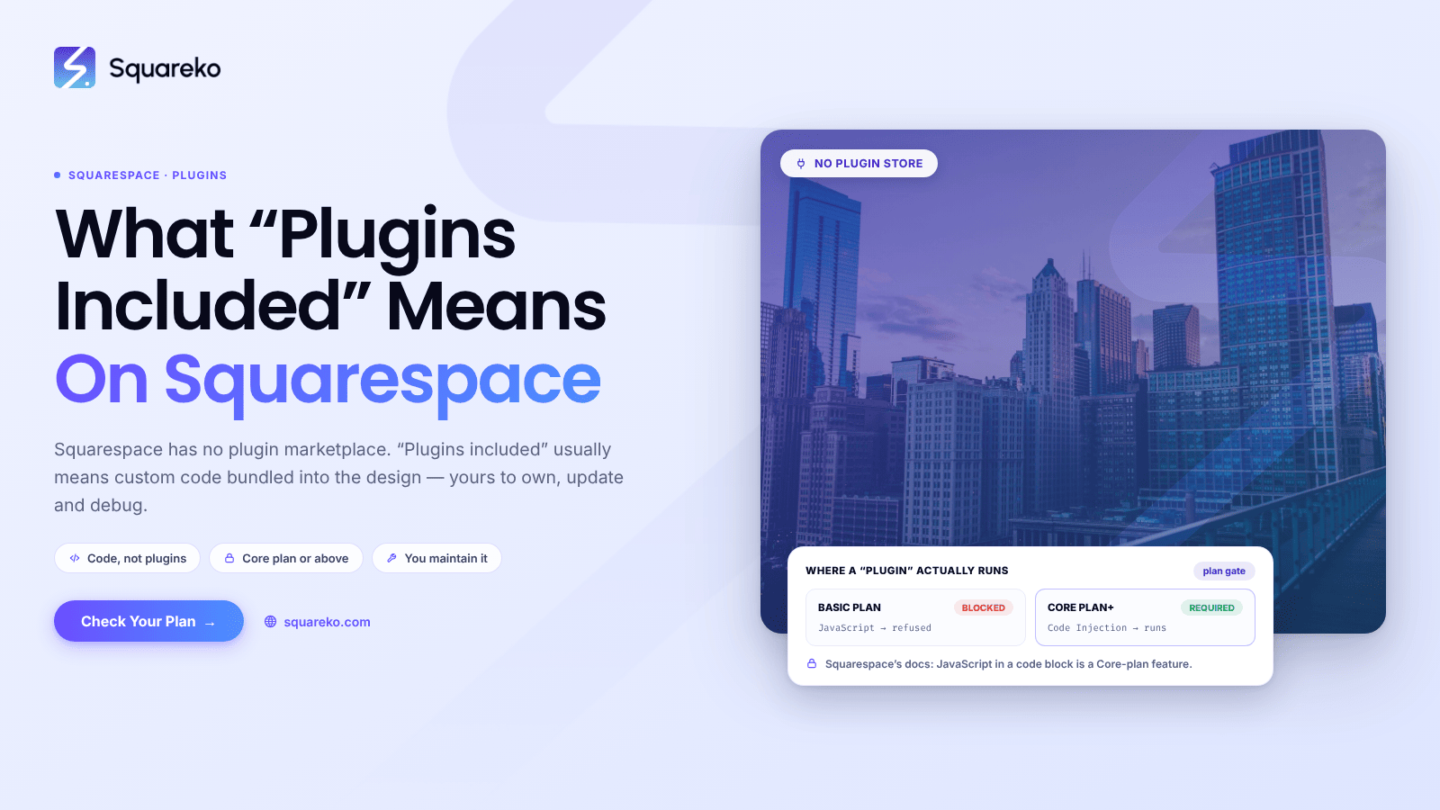 Squarespace Templates With Plugins Included: What's Worth Paying For