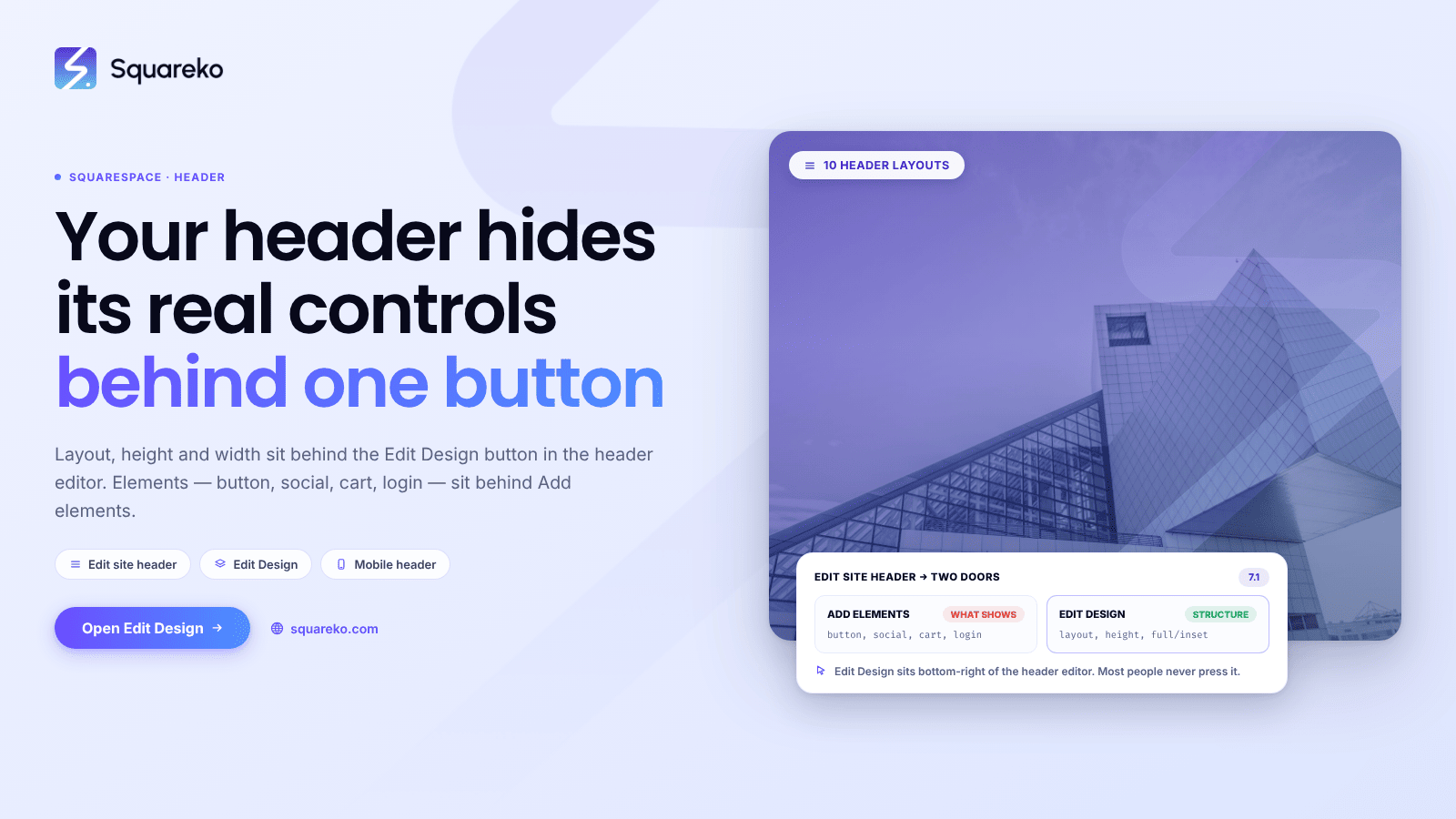 How to Edit Your Squarespace Header (10 Custom Layouts)