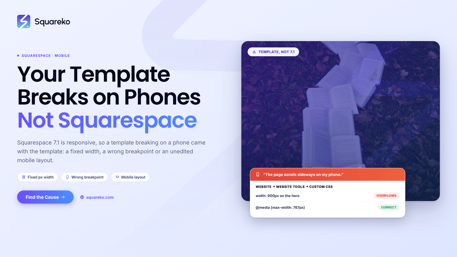 Squarespace Template Not Responsive on Mobile? Fixes