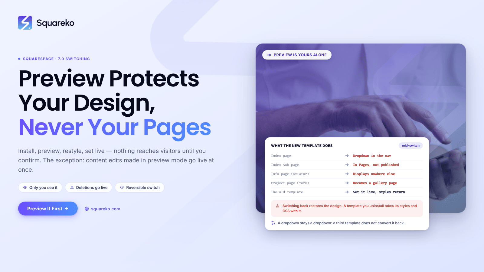 How to Switch Templates on Squarespace, Step by Step