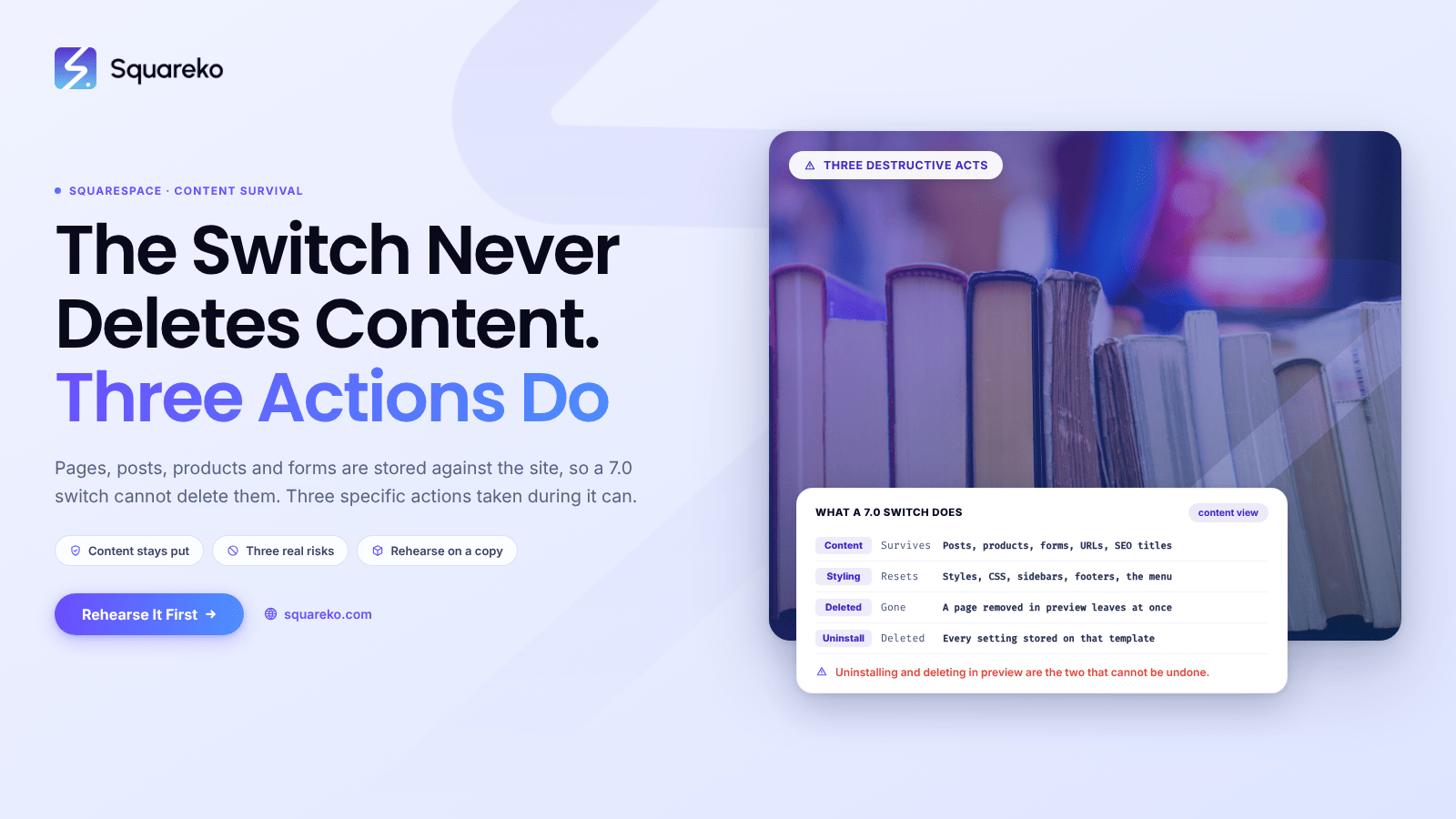 How to Change a Squarespace Template Without Losing Content