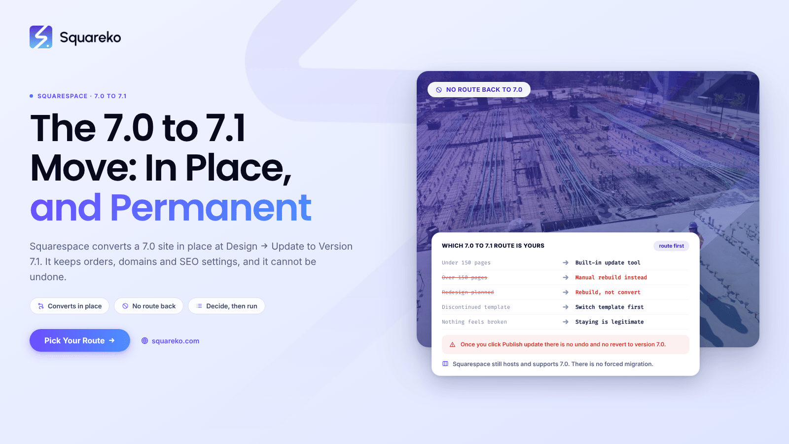 Squarespace 7.0 to 7.1: The Complete Upgrade Guide