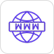 A visual representation featuring two overlapping blue circles with a black hexagon containing a white question mark in the center.