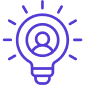 Lightbulb icon with a Wi-Fi symbol inside