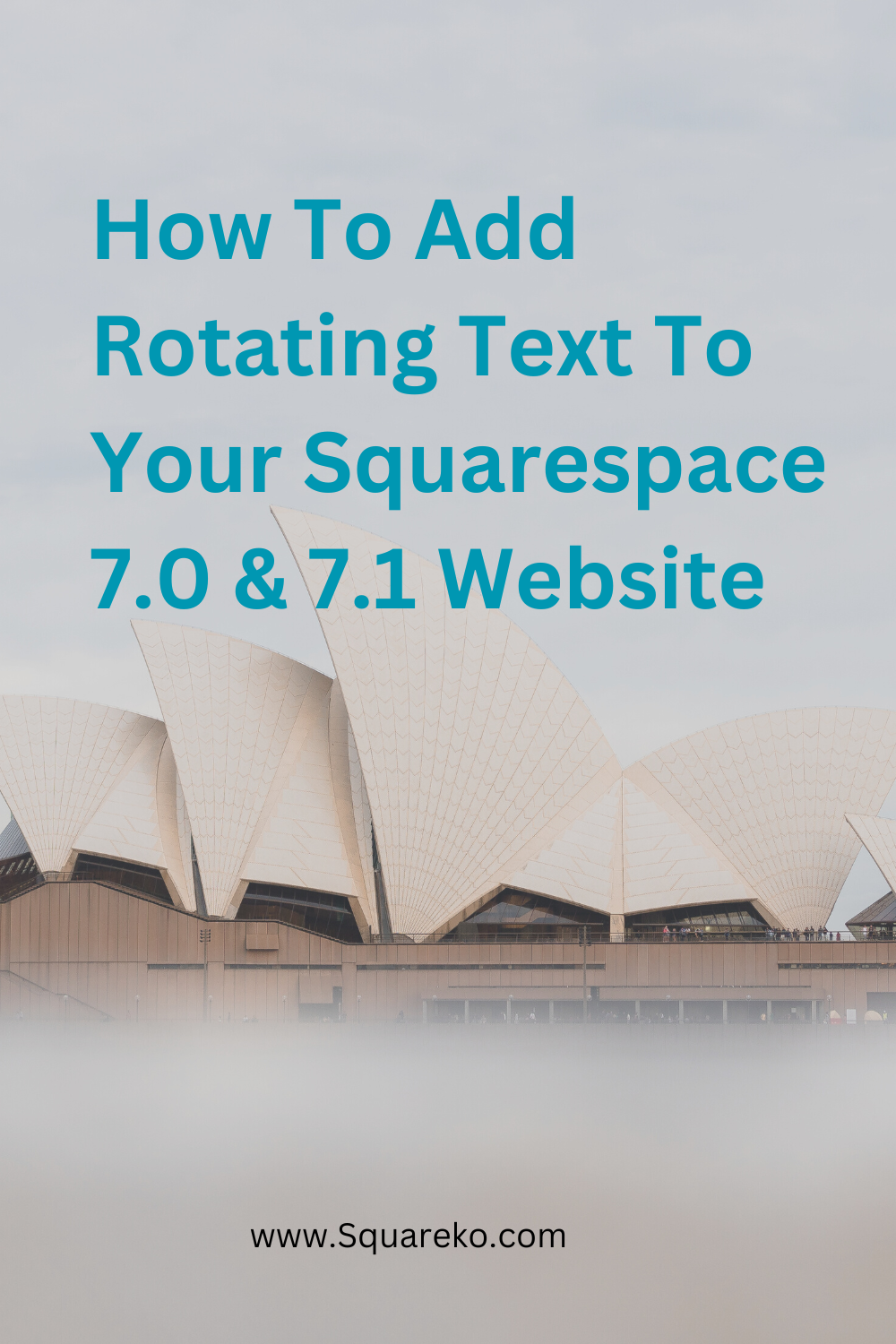 How to add rotating text to your Squarespace website
