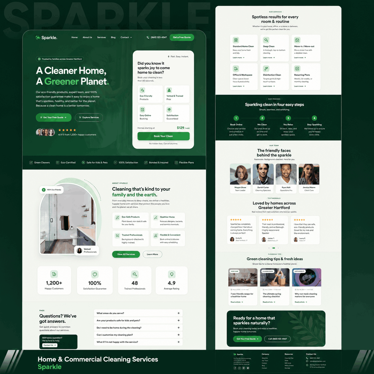 ANSO Med Spa homepage featuring smiling women in robes, spa service offerings for skin, body, and clinical treatments, and a statement about beauty and confidence. Branding elements and a navigation menu are present.
