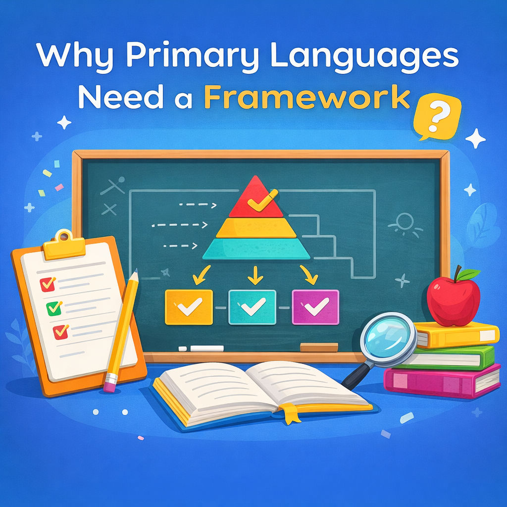 Why Primary Languages Need a Framework, Not Just Resources