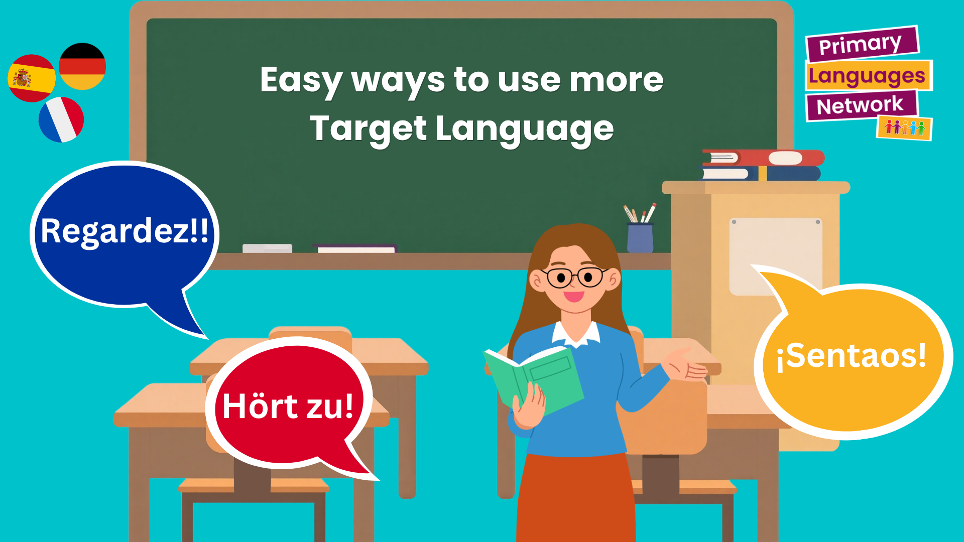 Easy Ways too Use More Target Language in Primary Languages