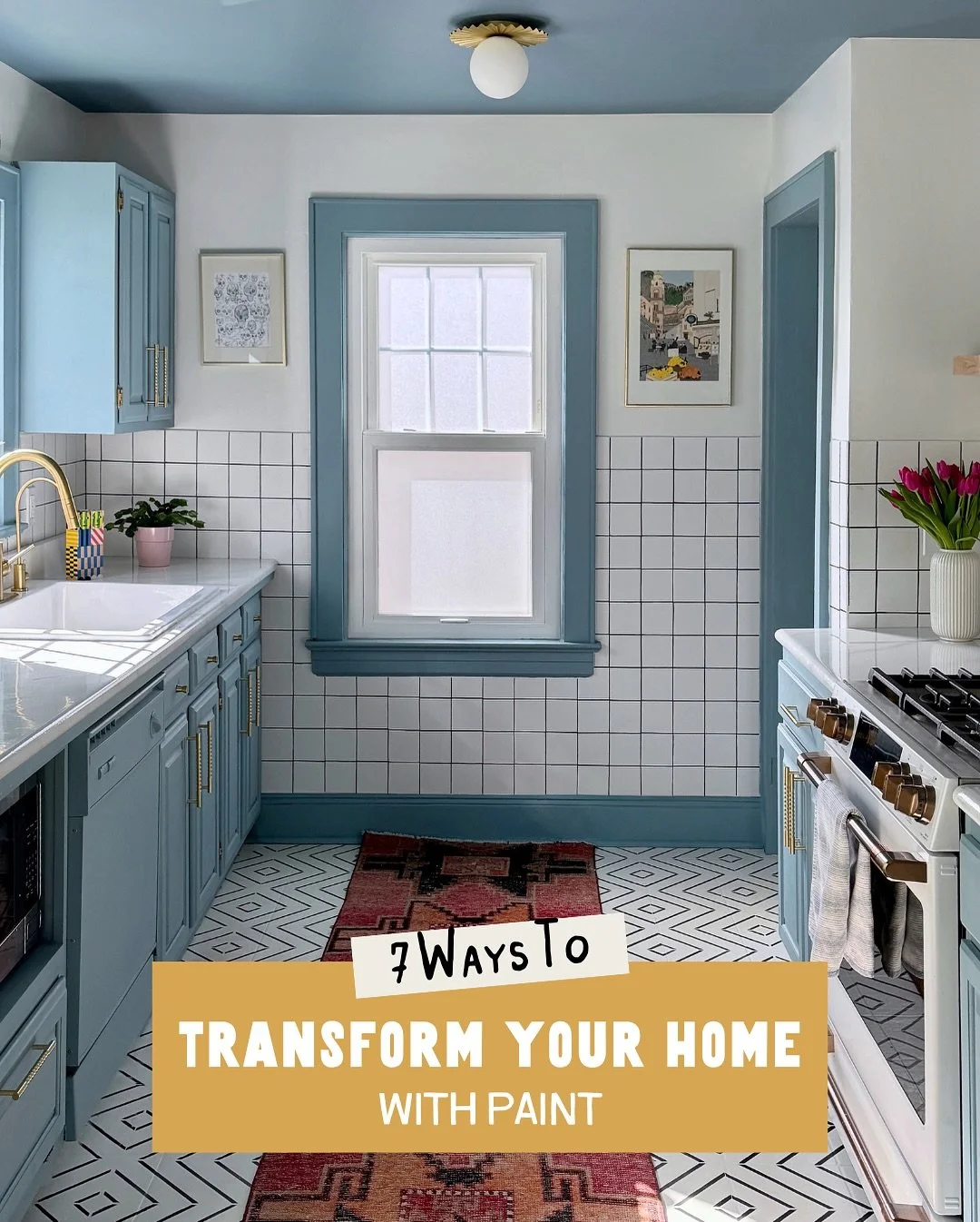 As I always say, &ldquo;If it&rsquo;s ugly, paint it!&rdquo; (Yep that&rsquo;s my voice on those before and after reels!) 

Here are 7 ways to transform your home but the options are really endless. What&rsquo;s your favorite way?

If you want even m