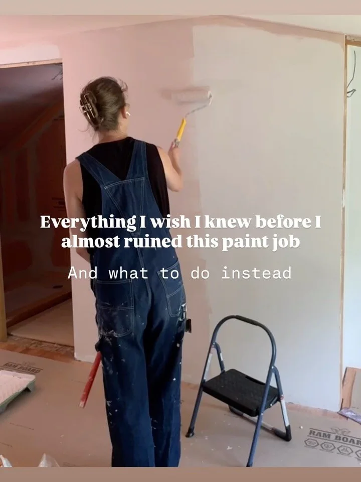 If you look at your walls from the side and see streaky lines, this is for you. 

These are the techniques I now use to get a better finish.

The biggest difference I noticed was when I switched from the generic foam roller to a @purdypainttools micr