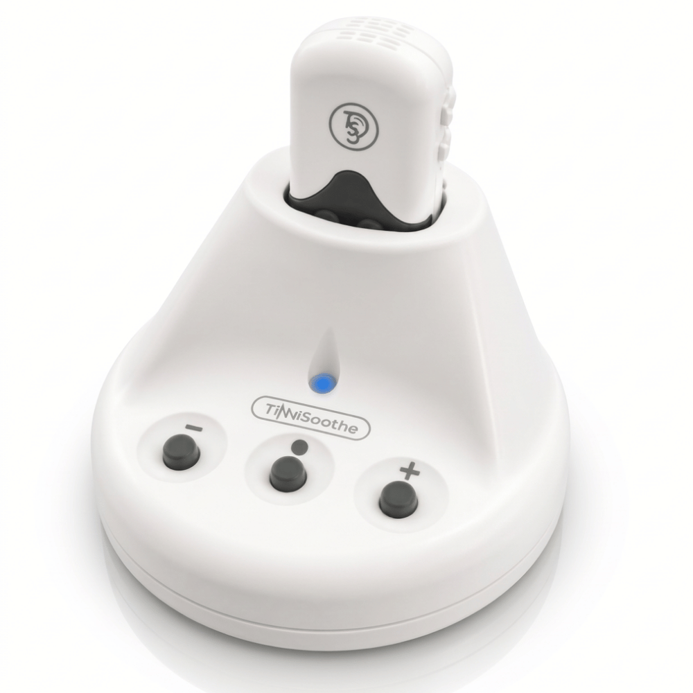 TINNISOOTHE WEARABLE MODULE & DOCKING CRADLE