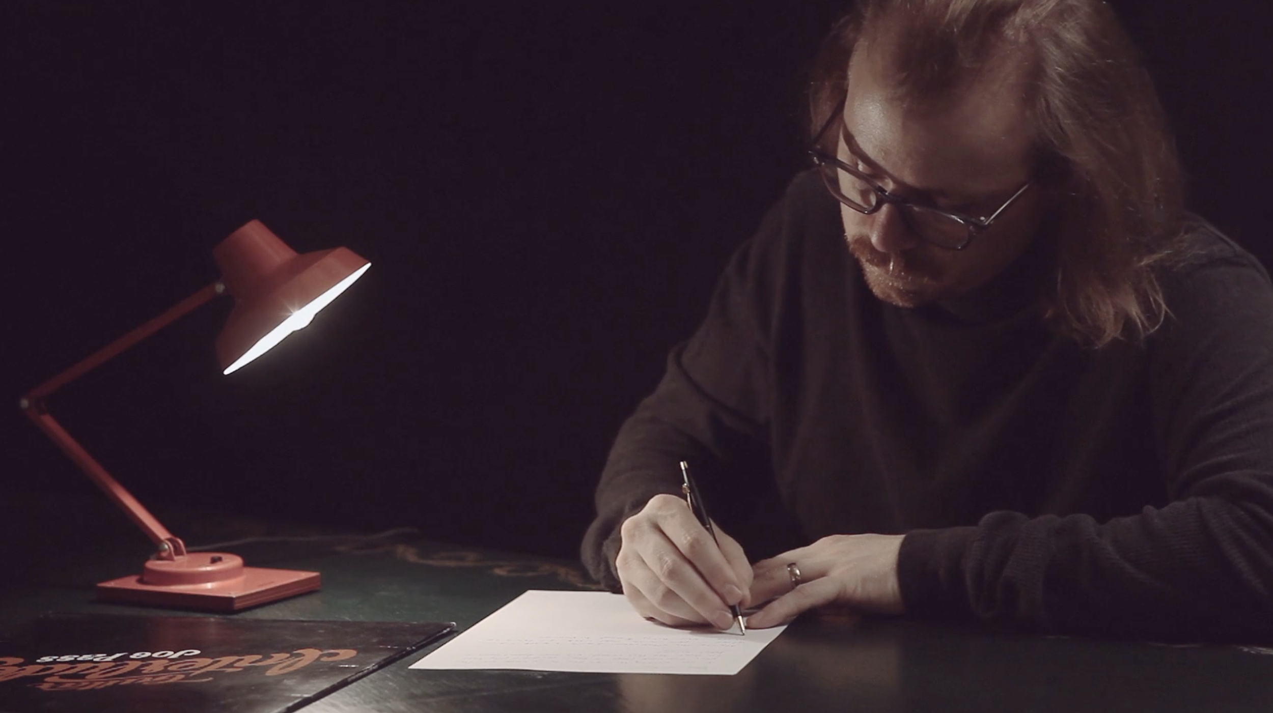 Mr. Robbie Augspurger, whom we were lucky enough to win for the ninth edidion of VORN. His short movie is part of ABOUT: HEAVEN 60.