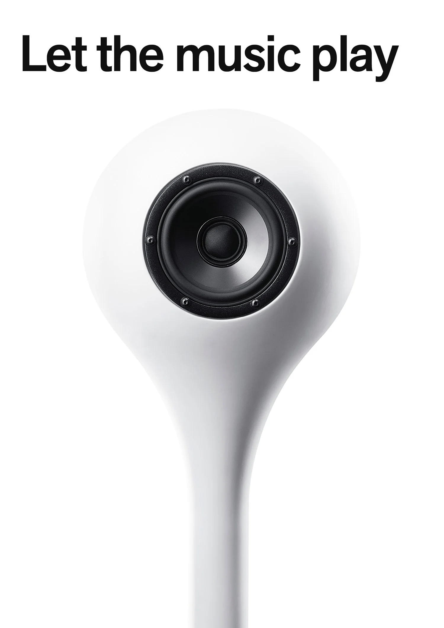 TEUFEL X ROSENTHAL. The image campaign for the world's first WLAN speakers by TEUFEL made of ROSENTHAL porcelain presented the innovative product with four different images and claims. 