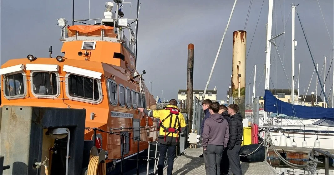 LCVP RNLI Visit