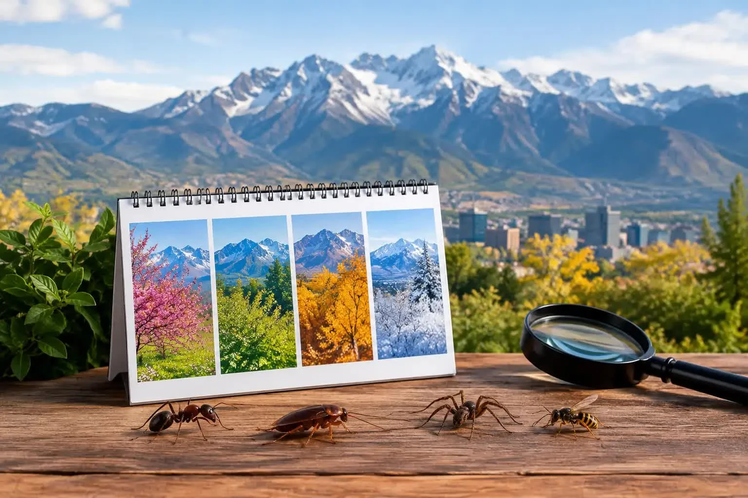 Utah Seasonal Pest Calendar Guide by Season
