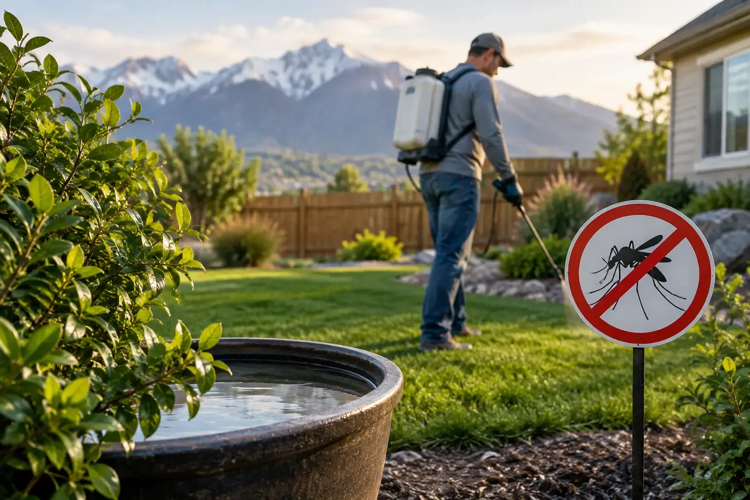 Mosquito Property Preparation Guide for Utah Yards