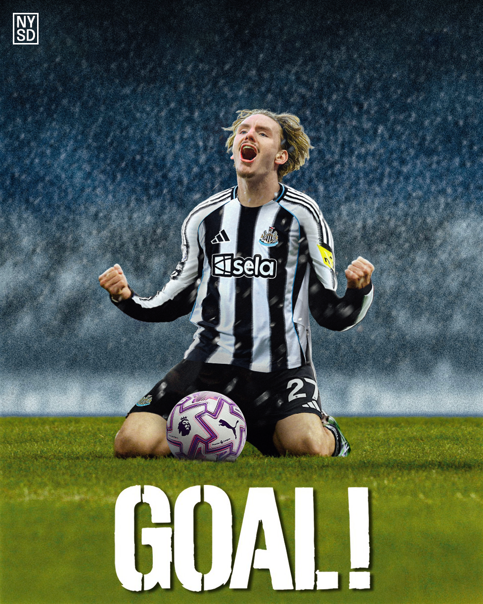 Nick Woltemade scoring on his debut for Newcastle