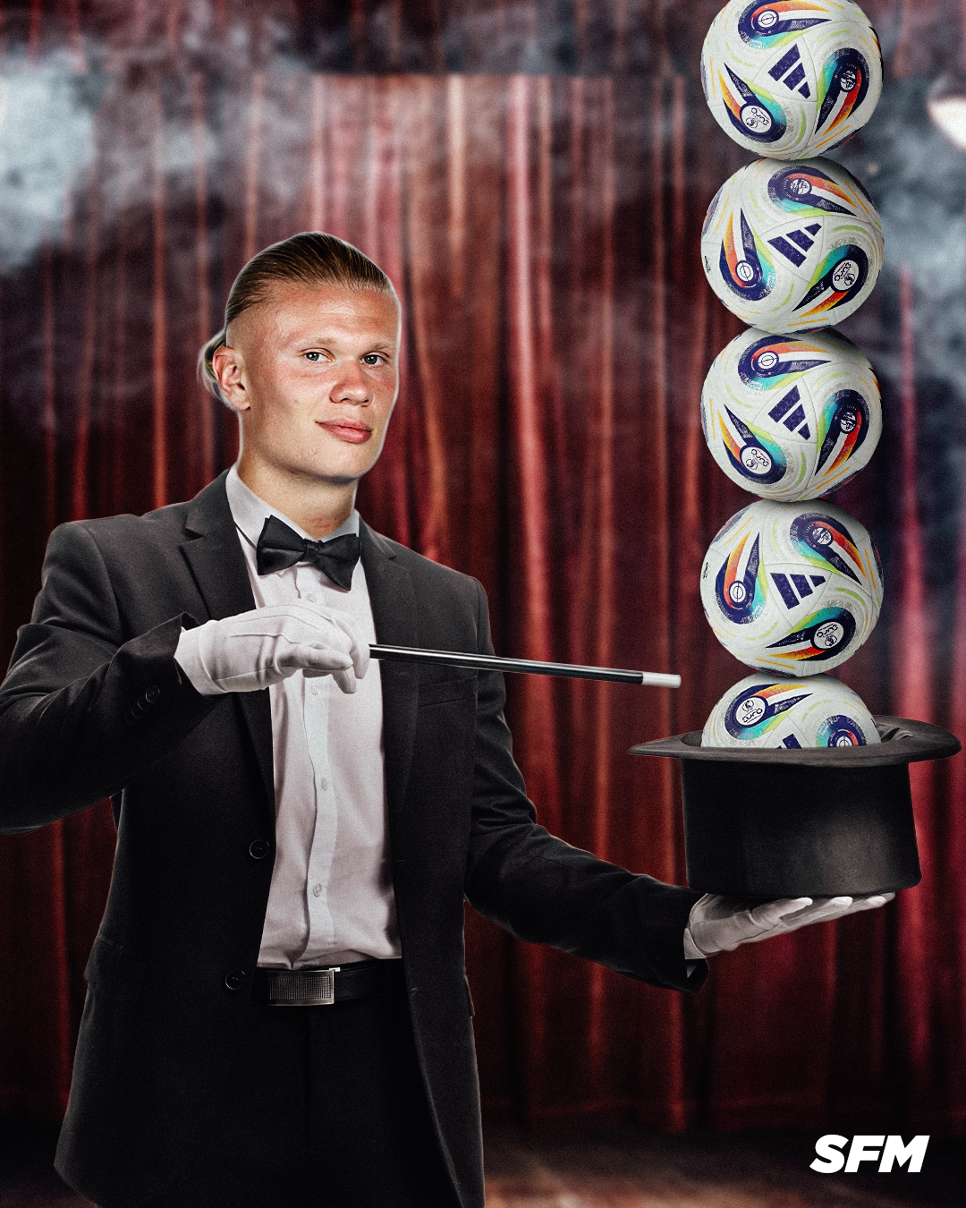 Scoring hat-tricks became too boring for Haaland