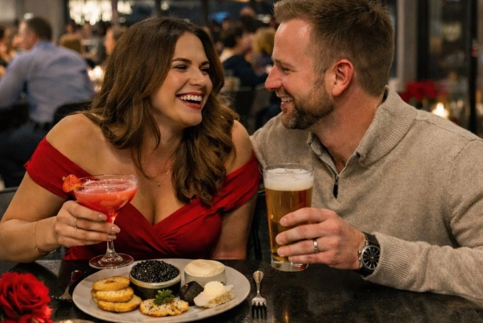 An evening made for two ❤️✨
Celebrate Valentine&rsquo;s Day with a romantic four-course prix fixe dinner, thoughtfully crafted for a night of connection, flavor, and ambiance. Join us Saturday, February 14 from 5&ndash;9PM for an unforgettable dining