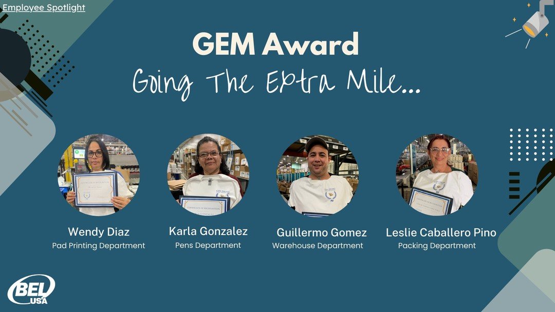Cheers to our outstanding March GEM Recipients! 🌟✨

Congratulations to these exceptional employees for always going the extra mile. Your dedication and hard work are truly commendable. Keep shining bright and inspiring us all!

#GEMRecipients #Emplo