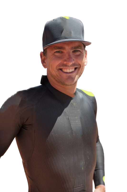 Coach Kevin in a wetsuit