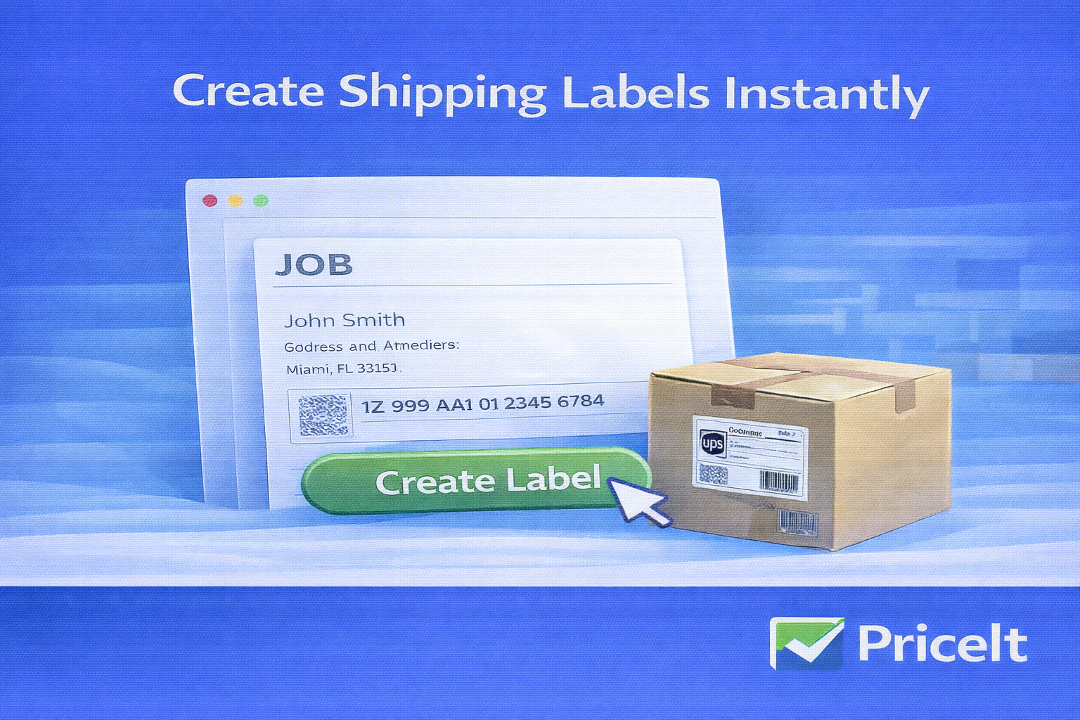 create shippng labels instantly