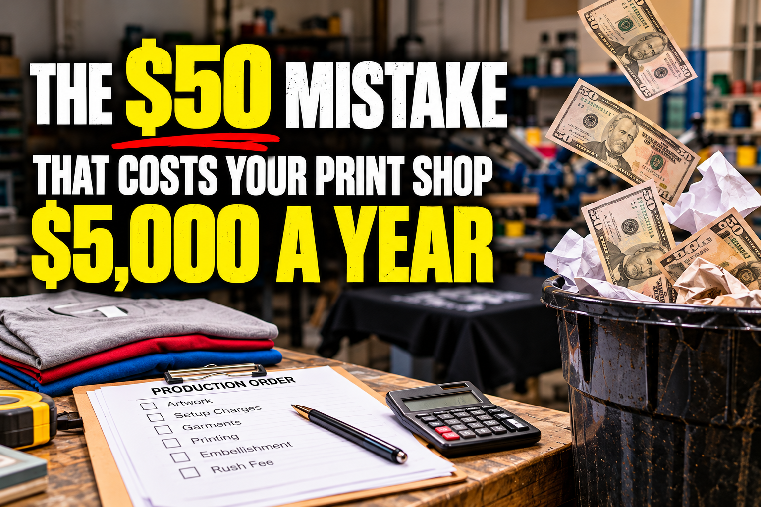 The $50 Mistake That Costs Your Print Shop $5,000 a Year