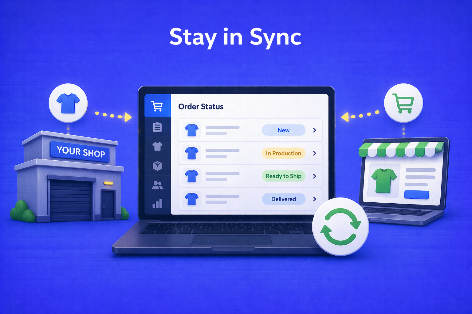 Stay connected across systems