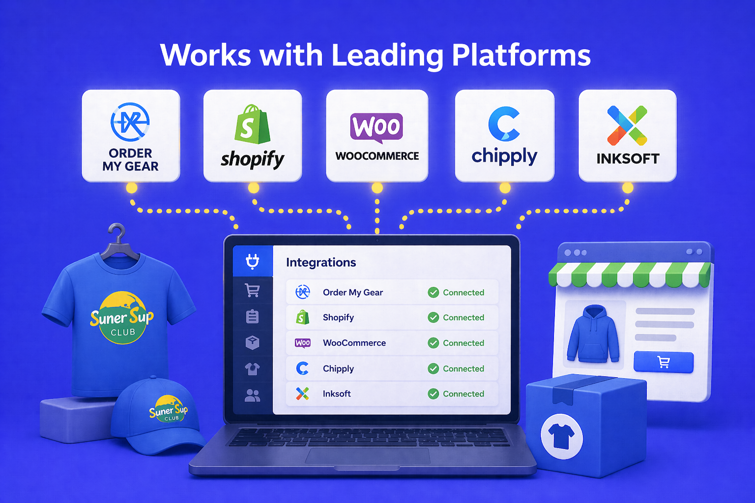 Seamless e-commerce platform integrations