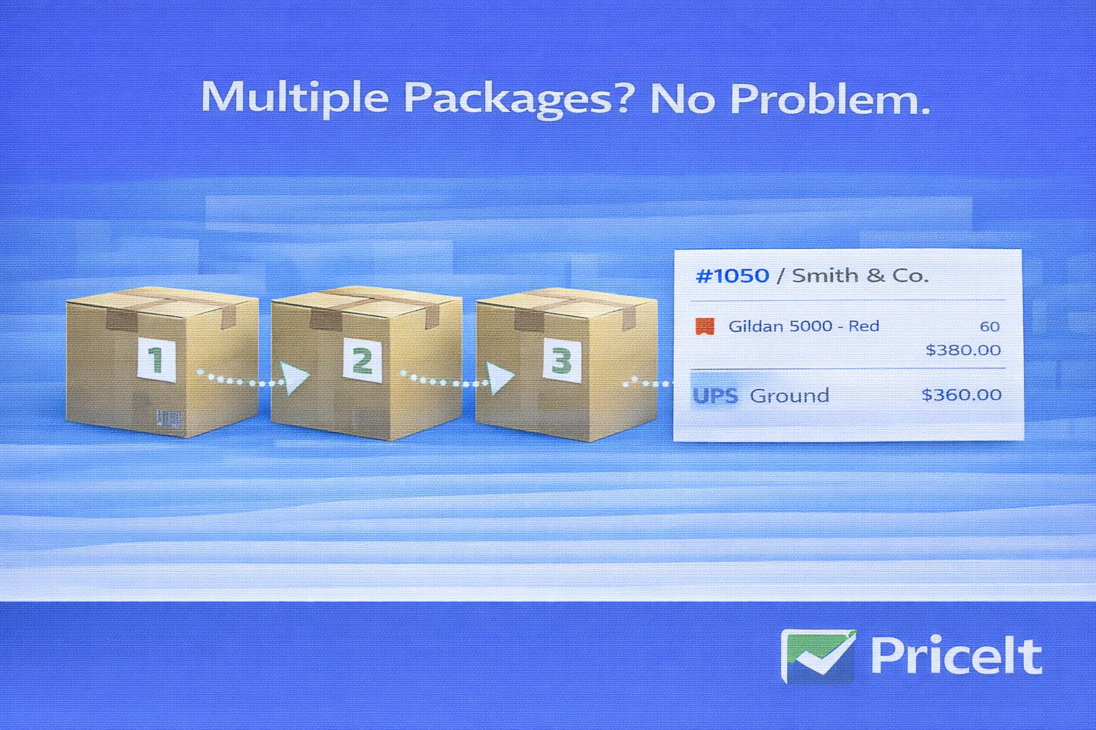 ship multiple packages