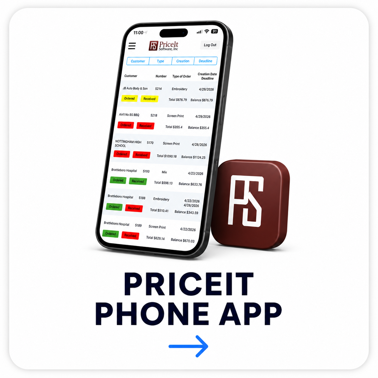 PriceIt Phone App Feature Icon