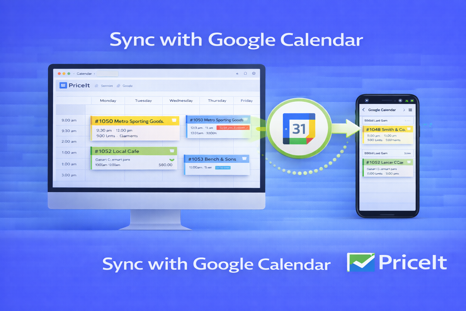 Sync with Google Calendar