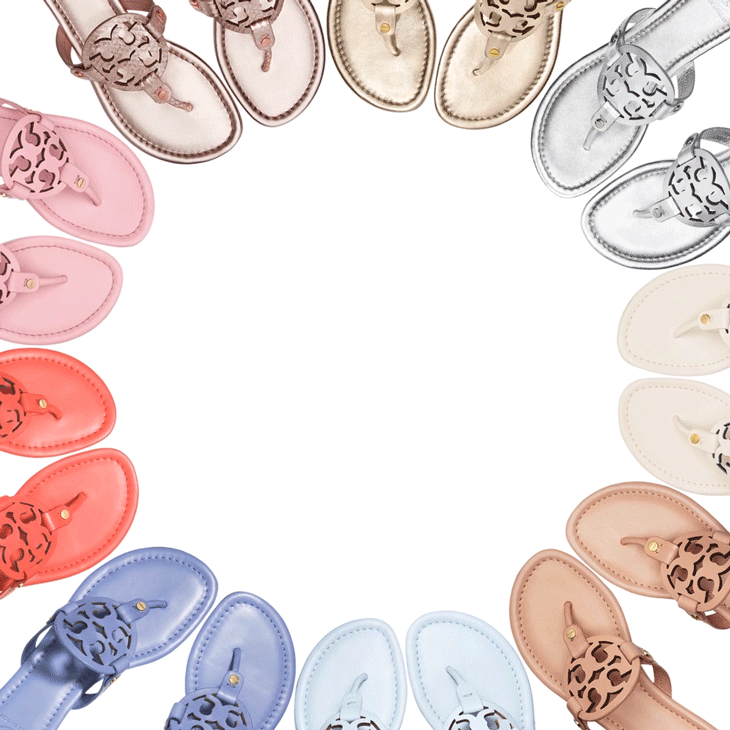 THE ORIGINALS: IN COLOR Designed for Tory Burch, collaborated with Lian Liu on animation