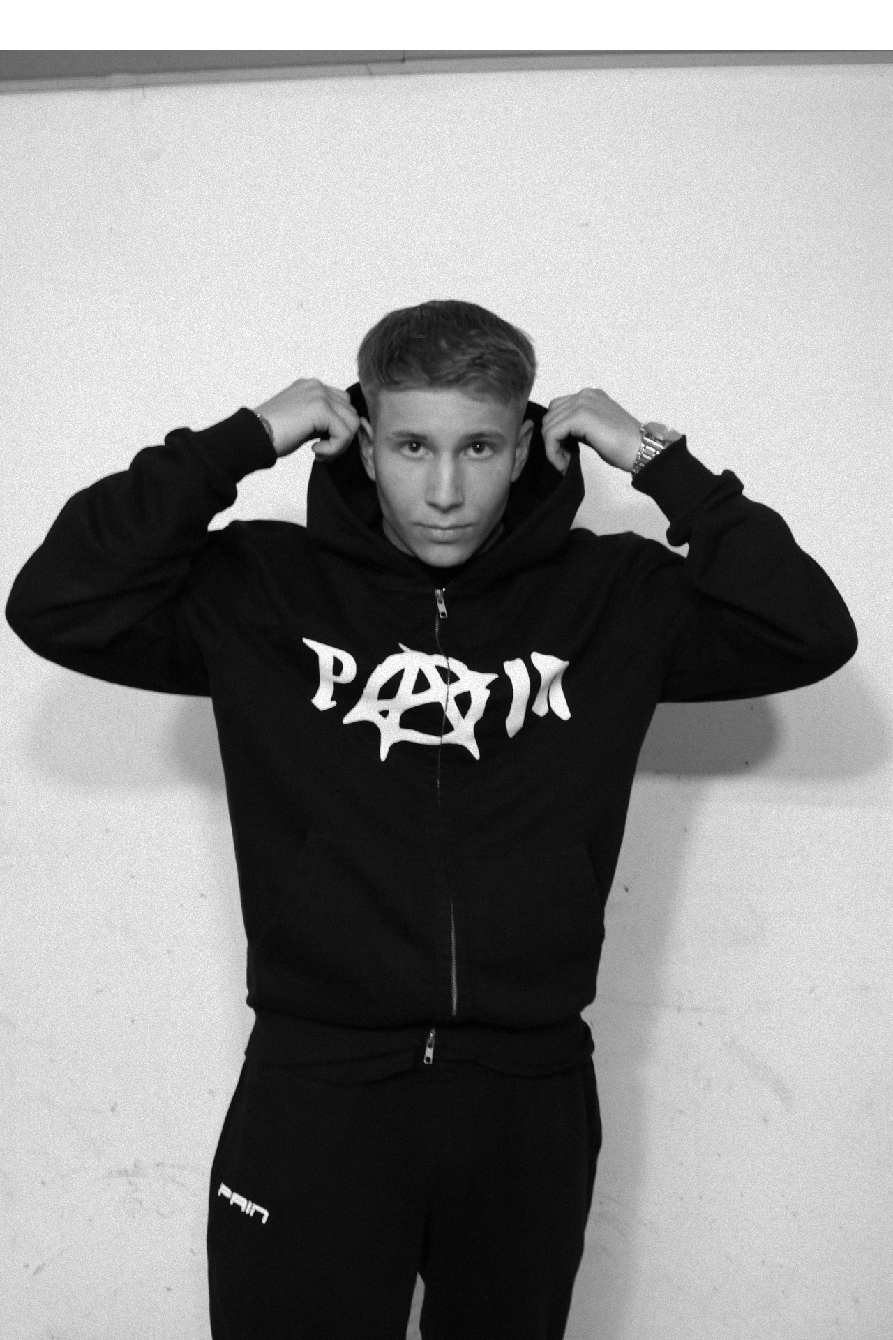 Painarchy Zipped Hoodie