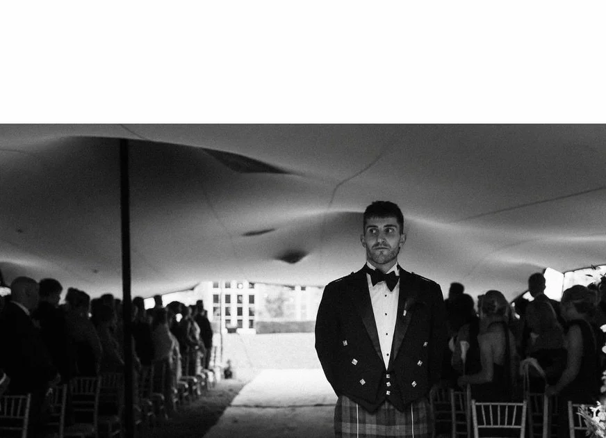 Today&rsquo;s advent wedding challenge is surprise, and it takes me straight back to one of the most meaningful moments of Izzy and Charlie&rsquo;s ceremony.

The room was already full of anticipation and emotion as the bridesmaids made their way up 