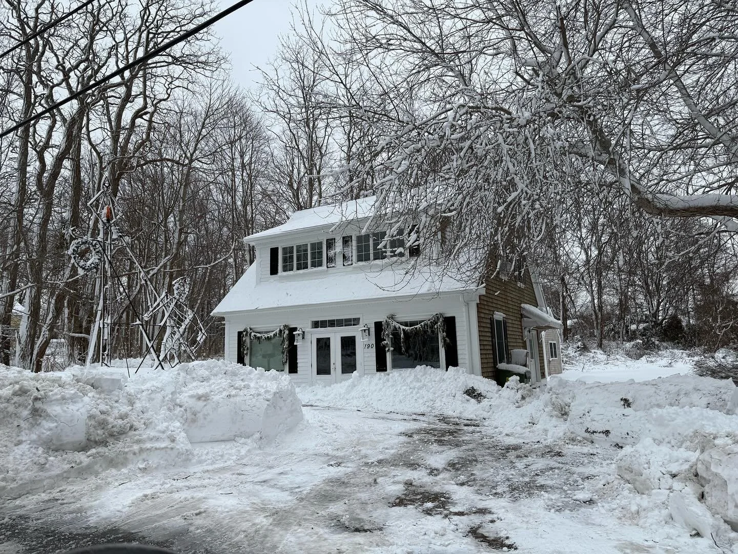 The Speclines office is plowed! Hope everyone is well, warm, and all dug out after the Blizzard of 2026. 

📸: Patrick Trepanowski, Our headquarters in Sandwich, MA

#sustainablelighting #outdoorlighting #architecturallighting #streetscape #streetlam