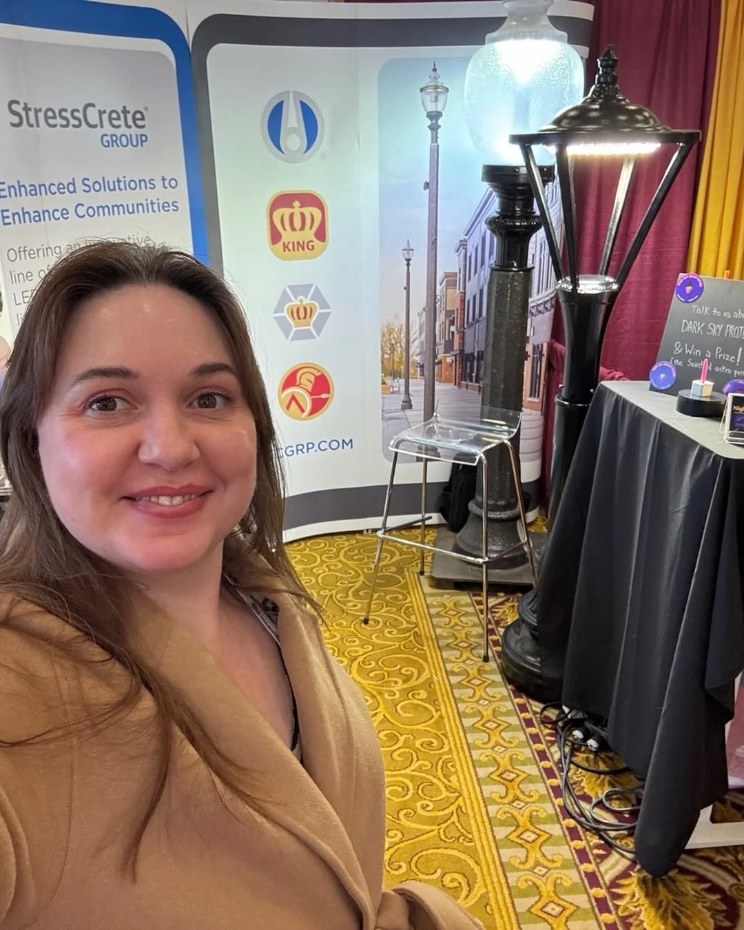 We had a blast with Stresscrete at the Rhode Island League of Cities and Towns last week! #rhodeisland #sustainablelighting #outdoorlighting #architecturallighting #streetscape #streetlamp #publiclighting #publicworks