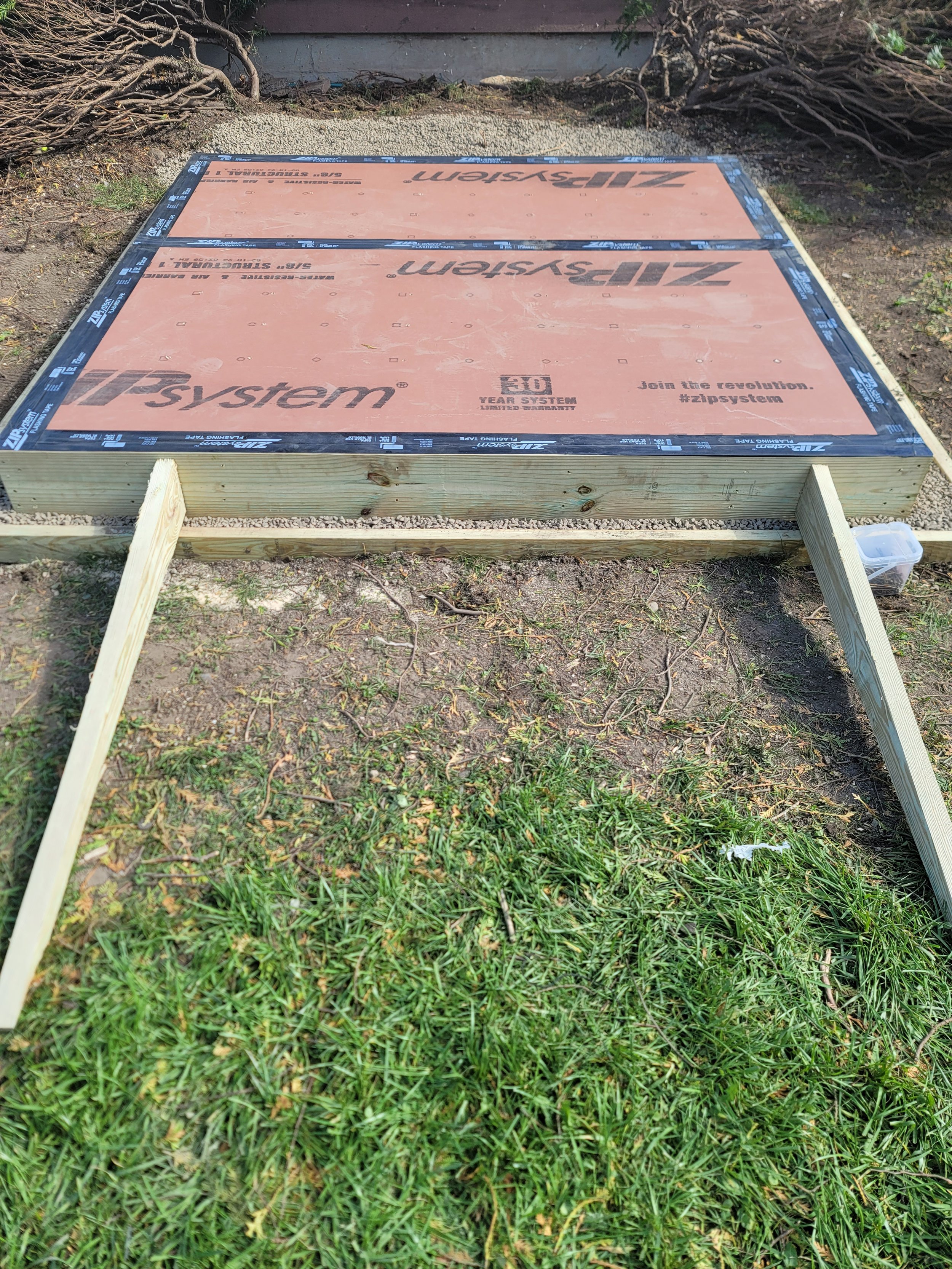 Shed base framing