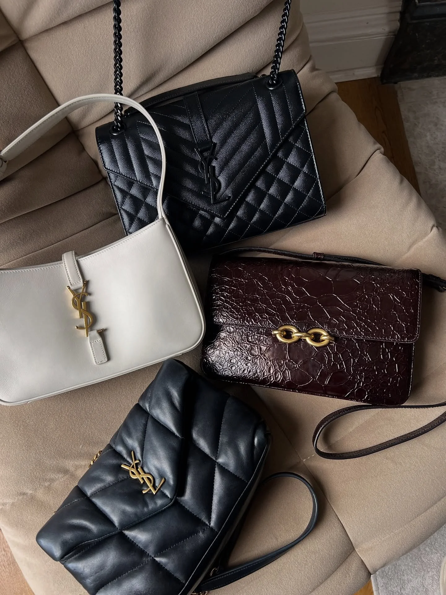 New Saint Laurent = new temptation 👜✨

Dropping today - Keep an eye on our stories for once they&rsquo;re live! ⏰ 👀

Please note, we&rsquo;re not affiliated or associated with the brands we sell.

#preloveddesignerbags #designerbags #bags #handbags