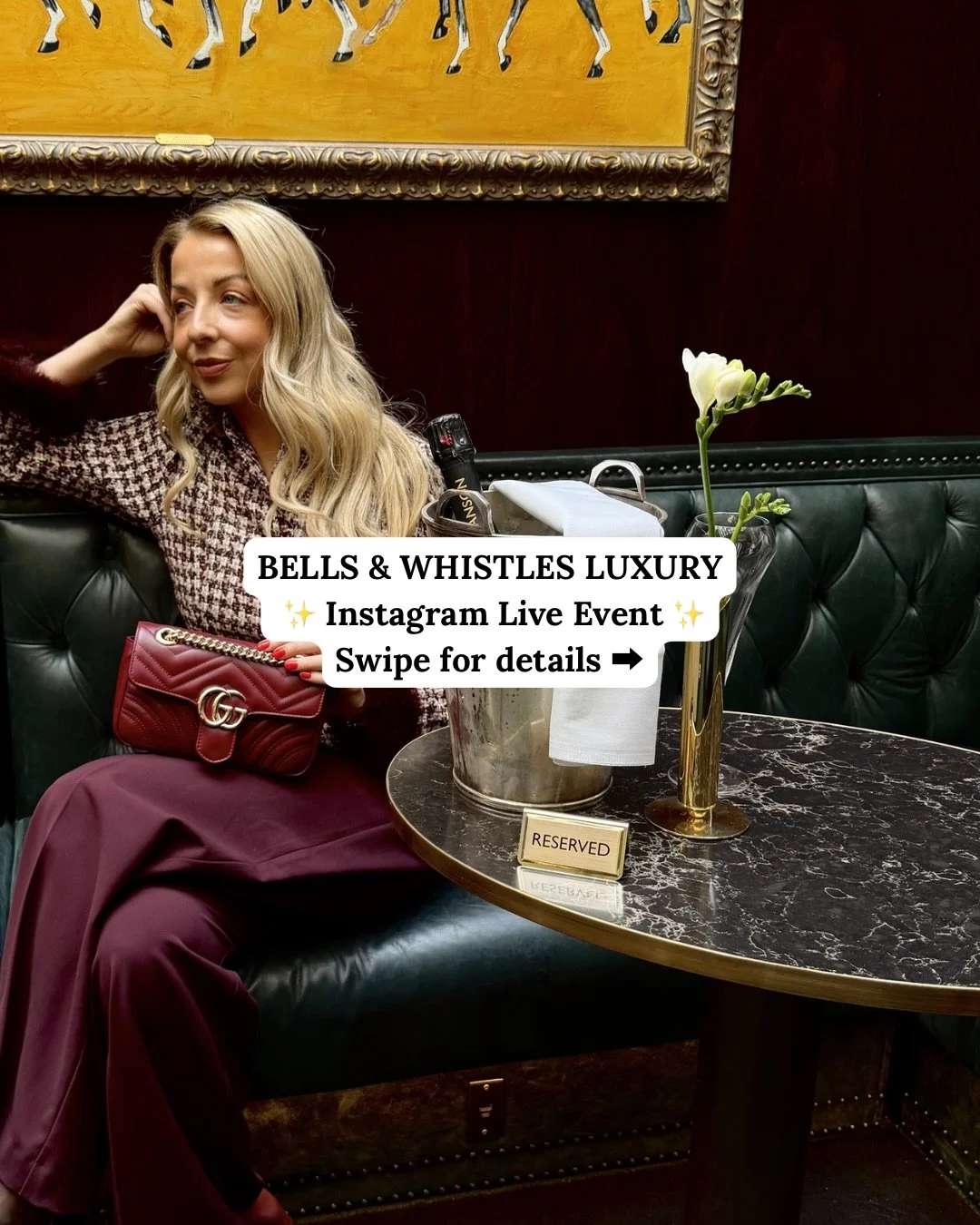 ✨ INSTAGRAM LIVE &ndash; YOU&rsquo;RE INVITED ✨

Join us this Good Friday (3rd April) at 5PM for an exclusive Bells &amp; Whistles Luxury LIVE 💫

🐣 Be the FIRST to shop our EASTER SALE with a huge discount across ALL items (absolutely no exclusions