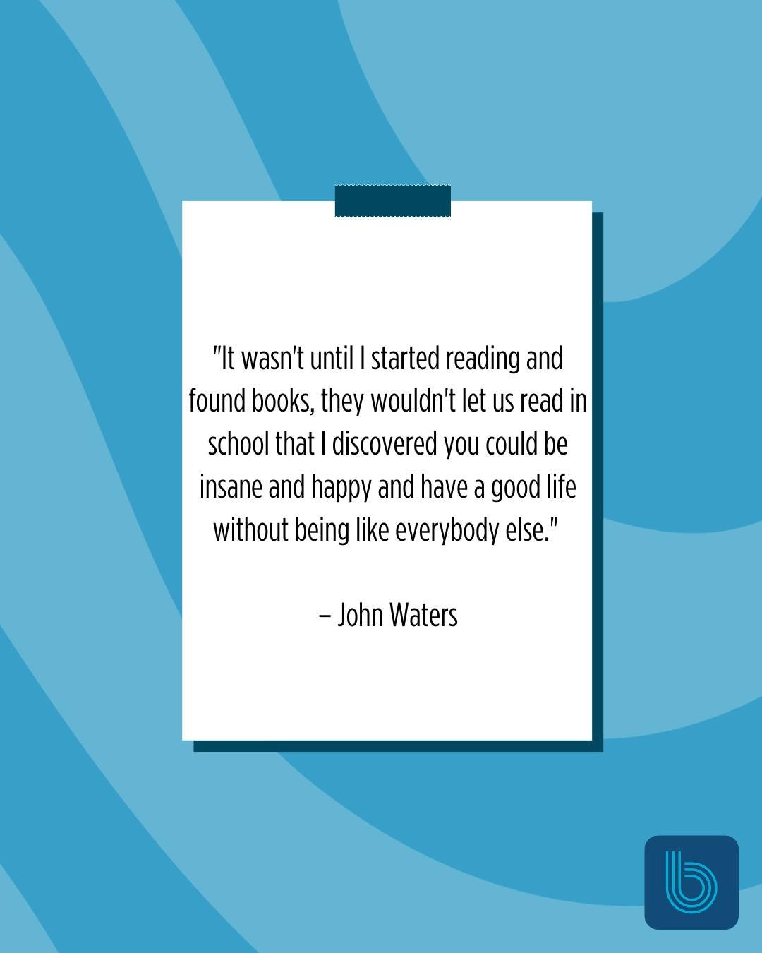 Books can transport you to other places, but it can also make you feel a little less alone. So, pick up a book today and push the boundaries of who you can be! 

What book have you read that changed your perspective on yourself or the world? Leave it