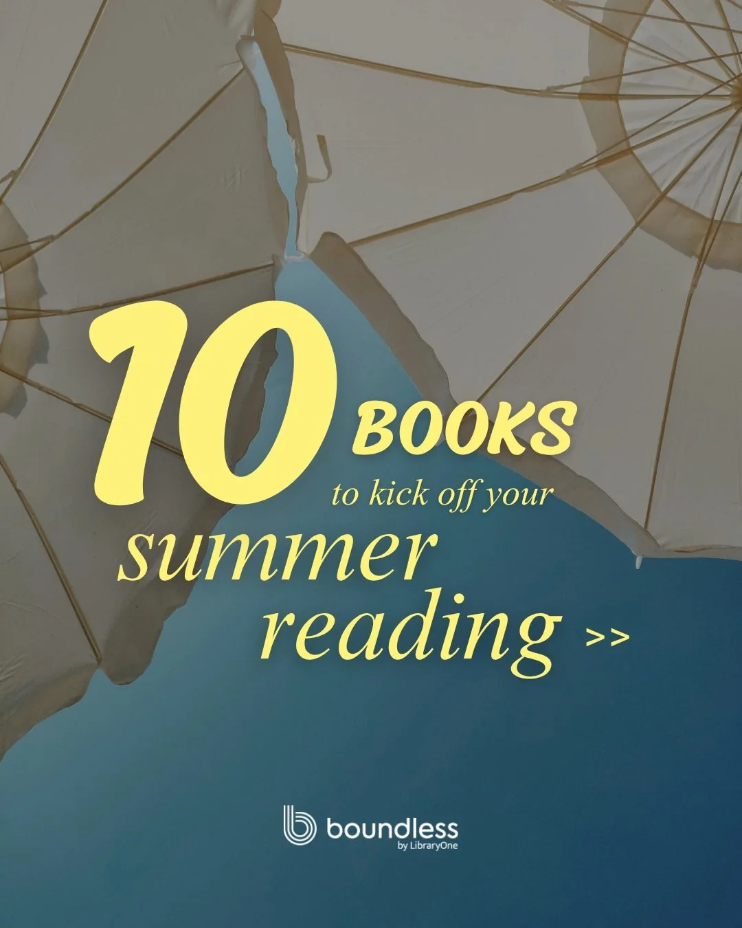 More hours of sunshine = more time for reading. ☀️📚

Start building your summer TBR now with these 10 new releases. Find them now at your local library!