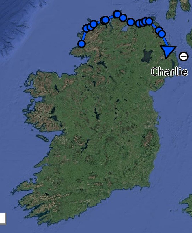 Kayaking around Ireland for Parkinson’s - Week 4 (April 22 - May 2)
Magheroraty → Belfast Lough
Distance: 126.5 nautical miles / 234.27 km
Total (this trip): 385.1 nautical miles/ 713.2 km
Paddling days: 6
Weather days: 1
@aclima_n