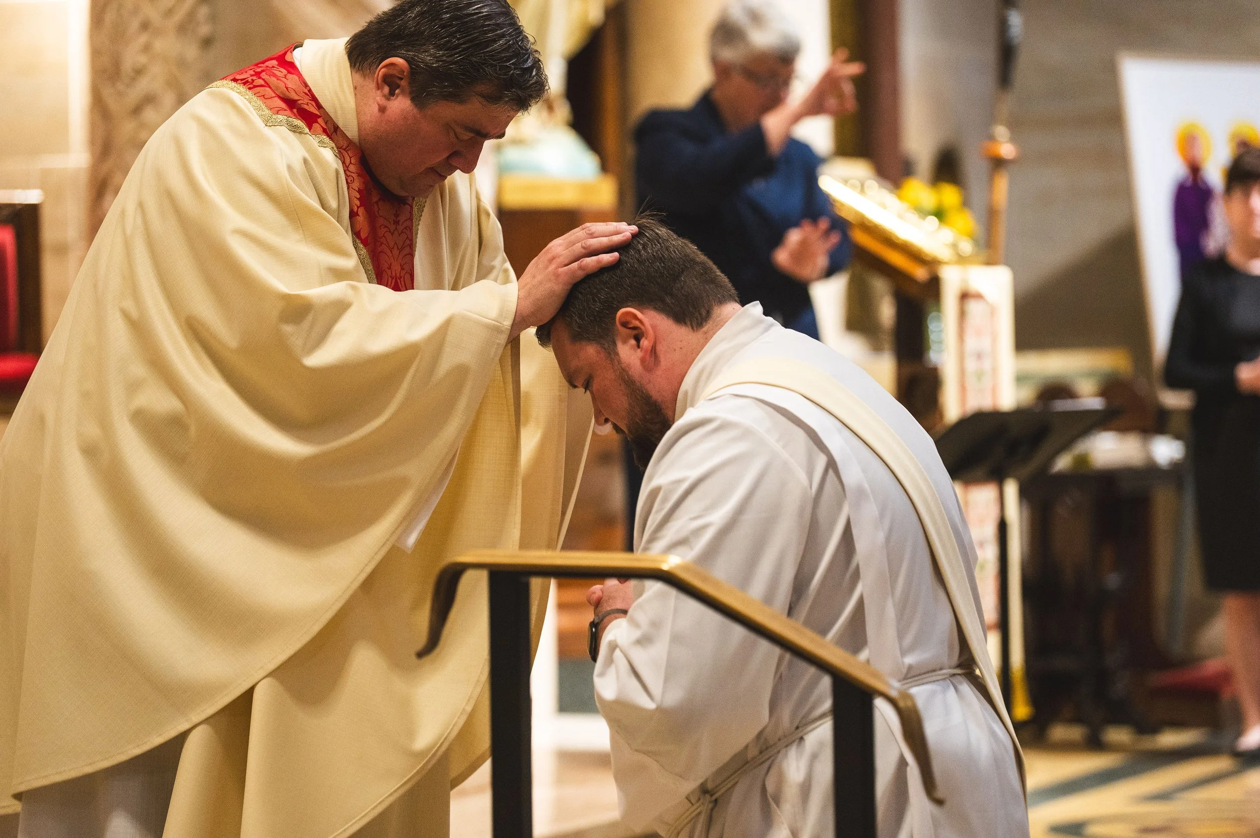 Laying on of Hands, Passing on the Spirit