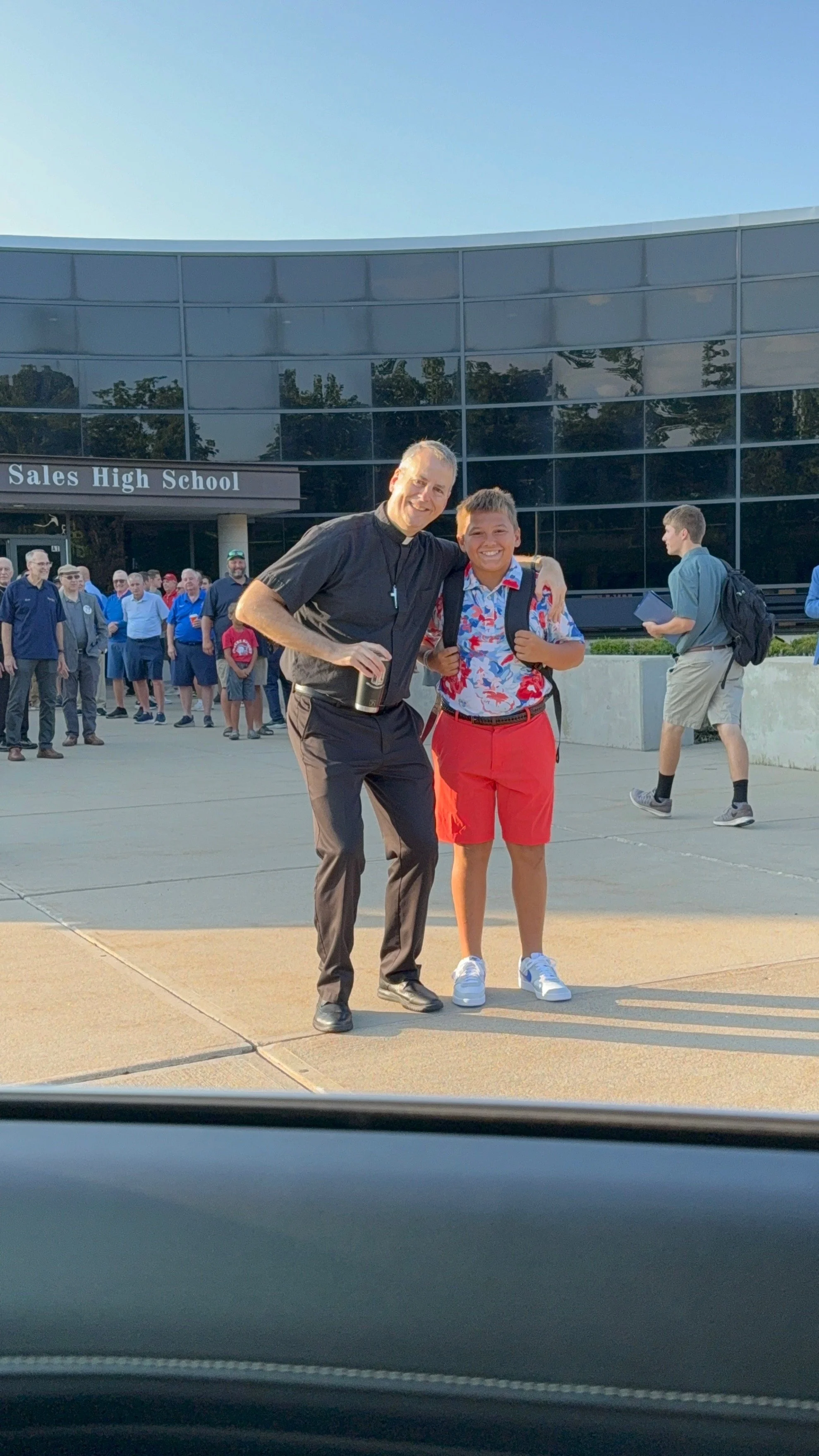 Geoff Rose With 8th grader. Kameron Cloyne_Back to School.jpg
