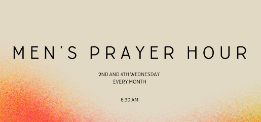 Men's Prayer Hour