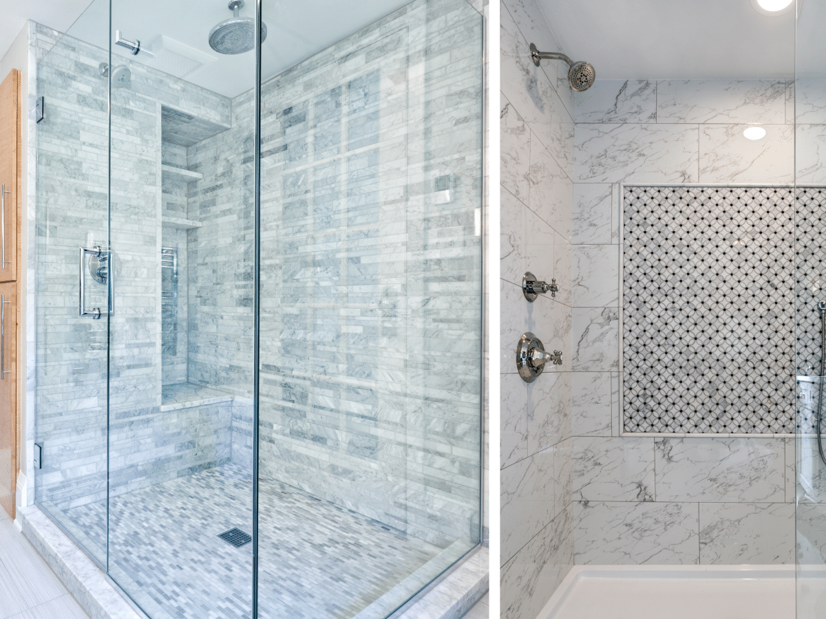 Acrylic shower vs tile shower walls which is better? — By Laura
