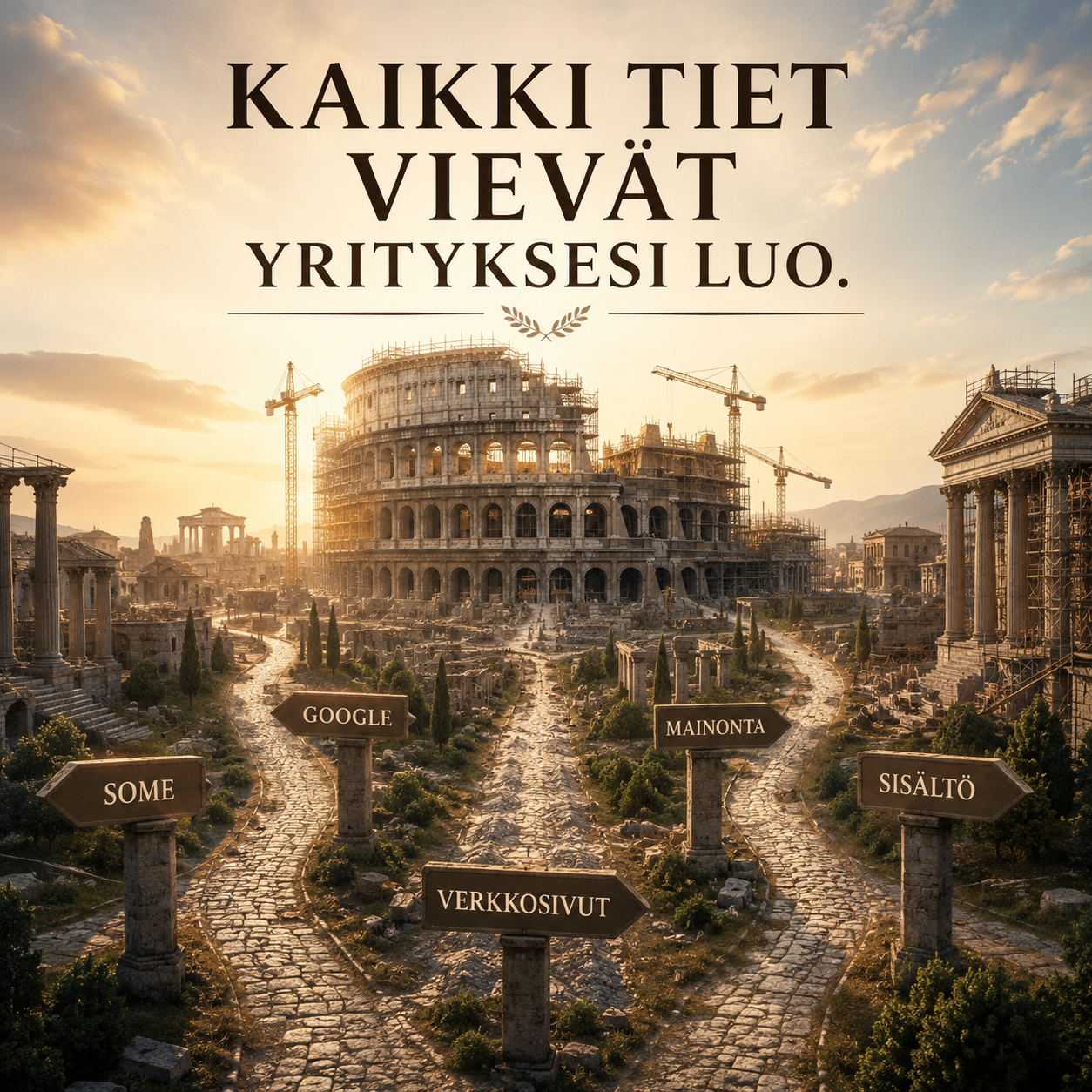 Kaikki tiet vievät yrityksesi luo - Monikanavainen markkinointi