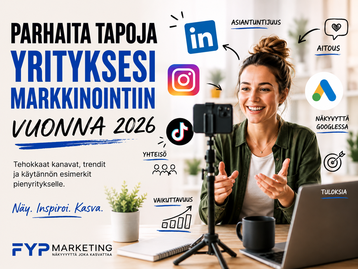 Parhaita tapoja yrityksesi markkinointiin vuonna 2026