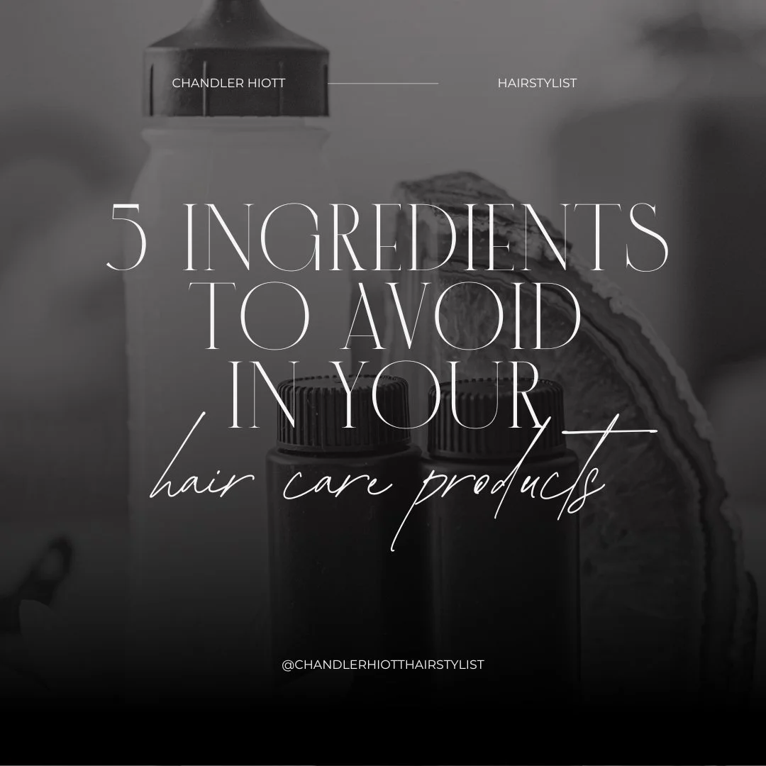 Your hair deserves the best!💯

Discover why you should avoid these ingredients and learn how these can harm your hair and scalp.

Let's say goodbye to harsh chemicals and hello to naturally beautiful hair!✨✨ 

#charlestonhairsalon #charlestonsalon #